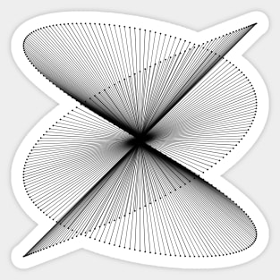 Lissajous XXVII Sticker